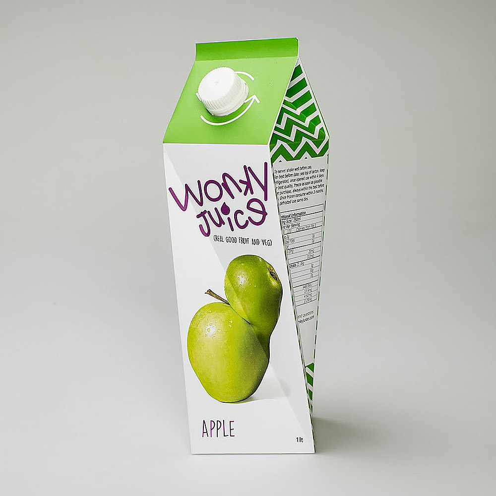 fruit juice tetra packaging design