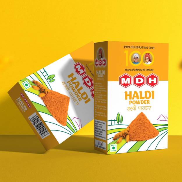 MDH-Haldi-powder-packaging-design