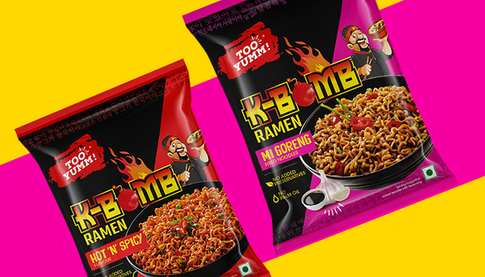 Noodles Packaging by Our Design Agency